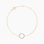 Bracelet Or Jaune Vahina Diamants - Bracelets Femme | Histoire d&rsquo;Or