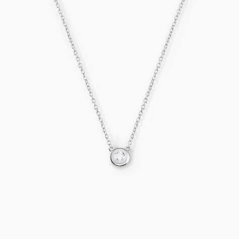 Collier Argent Laureano Oxydes De Zirconium - Colliers fantaisie Femme | Histoire d’Or