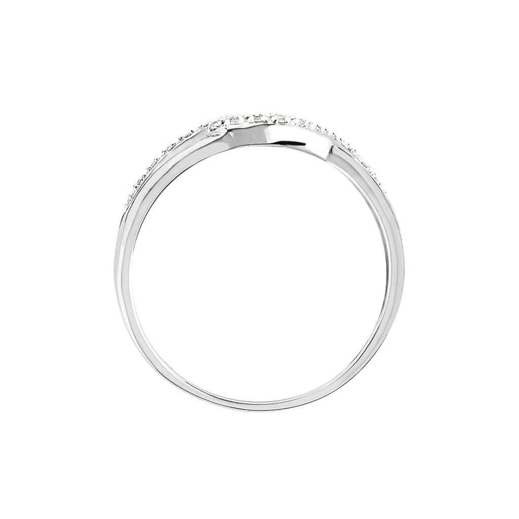 Bague Osanna Or Blanc Diamant - Bagues avec pierre Femme | Histoire d’Or