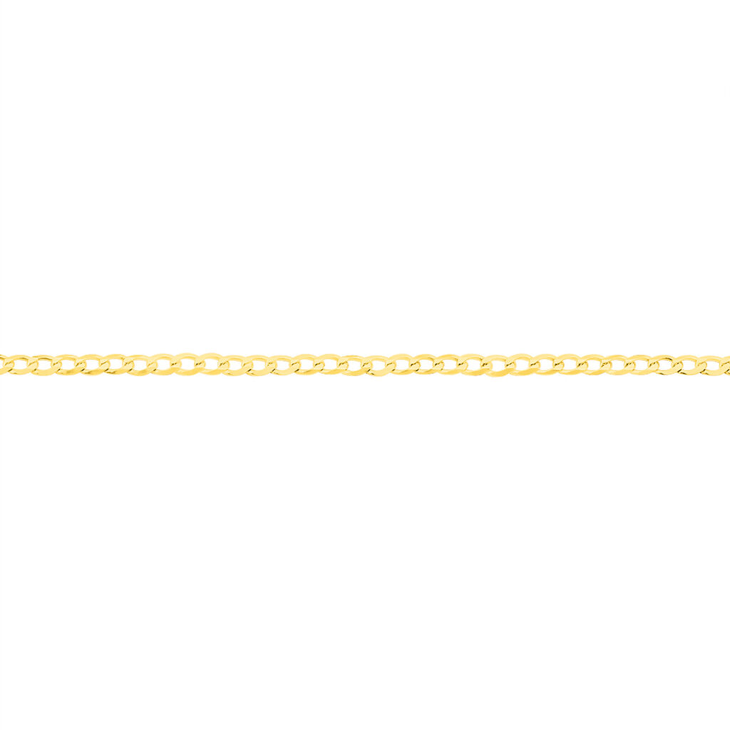 Bracelet Identité Etheline Maille Gourmette Or Jaune - Bracelets Communion Enfant | Histoire d’Or