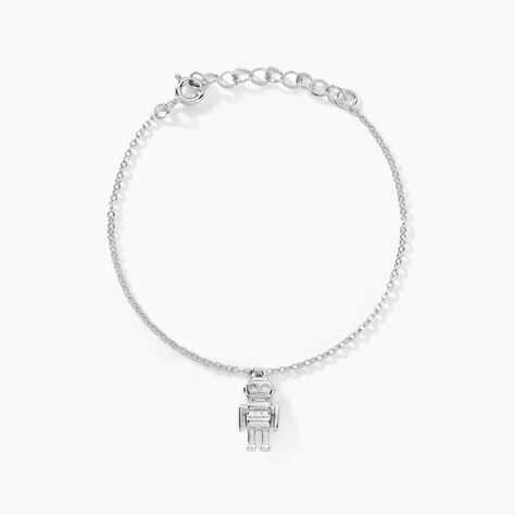 Bracelet Wallie Argent Blanc Oxyde De Zirconium - Bracelets Femme | Histoire d’Or