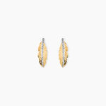 Boucles D'oreilles Puces Paola Or Jaune Diamant - Clous d'oreilles Femme | Histoire d&rsquo;Or