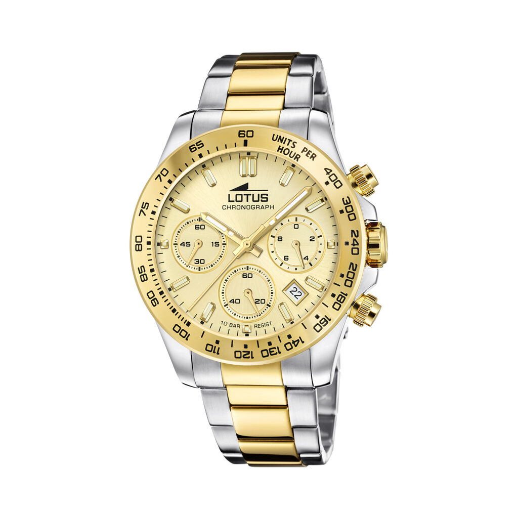 Montre Lotus Freedom Collection Doré - Montres Homme | Histoire d’Or