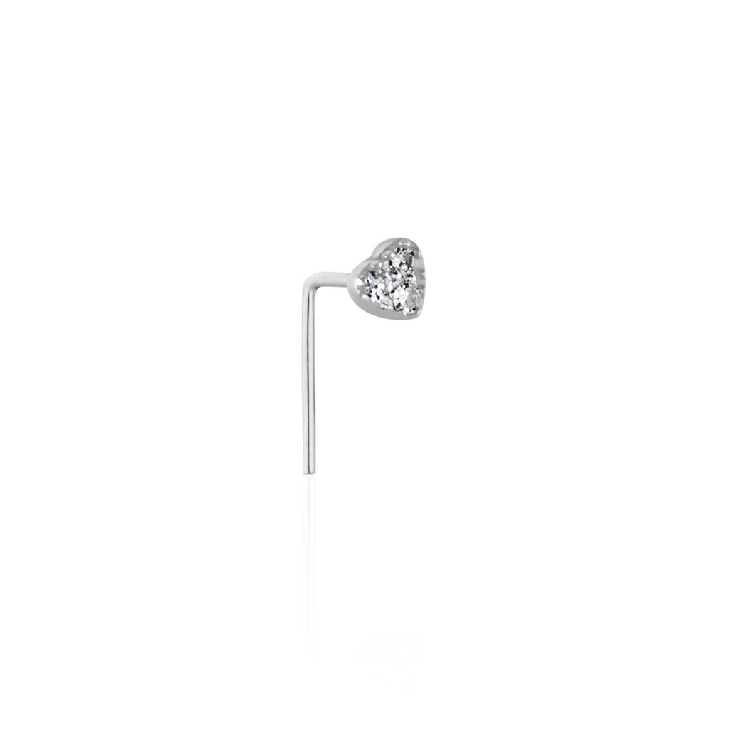Piercing De Nez Demetrie Or Blanc Diamant