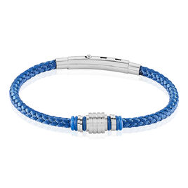 Bracelet Simon Acier Blanc - Bracelets fantaisie Homme | Histoire d’Or