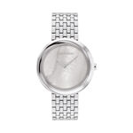 Montre Calvin Klein Twisted Bezel Gris - Id&eacute;es cadeaux Femme | Histoire d&rsquo;Or