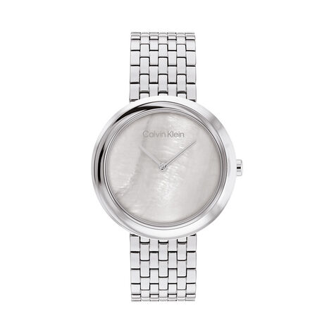 Montre Calvin Klein Twisted Bezel Gris - Montres Femme | Histoire d&rsquo;Or