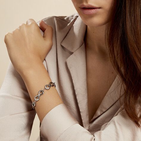 Bracelet Thuya Acier Blanc - Bracelets fantaisie Femme | Histoire d’Or
