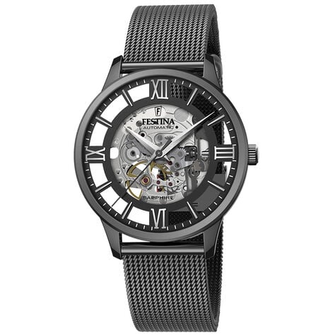 Montre Festina Squelette Blanc - Montres Homme | Histoire d’Or