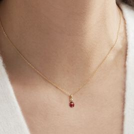Collier Helidie Coccinelle Or Jaune - Colliers Enfant | Histoire d’Or