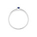 Bague Solitaire Dota Or Blanc Saphir - Bagues solitaires Femme | Histoire d’Or