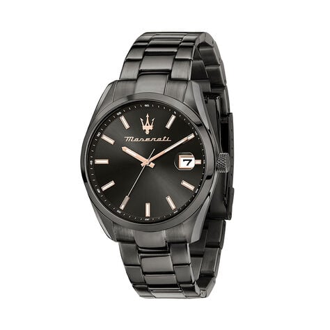 Montre Maserati Attrazione Noir - F&ecirc;te des p&egrave;res Homme | Histoire d&rsquo;Or