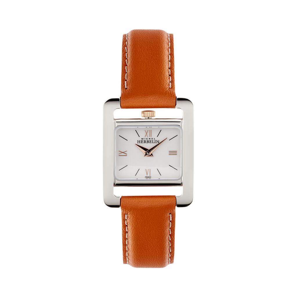 Montre Herbelin 5Eme Avenue Blanc - Montres Femme | Histoire d’Or