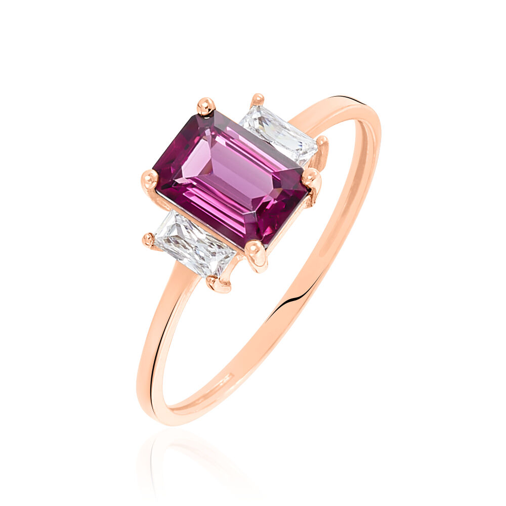 Bague rhodolite clearance