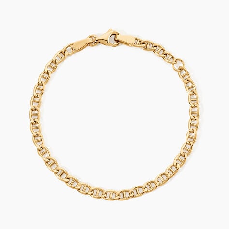 Bracelet Eunice Or Jaune Maille Marine - Bracelets Communion Enfant | Histoire d&rsquo;Or