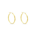 Cr&eacute;oles Vitali Or Jaune - Boucles d'oreilles cr&eacute;oles Femme | Histoire d&rsquo;Or