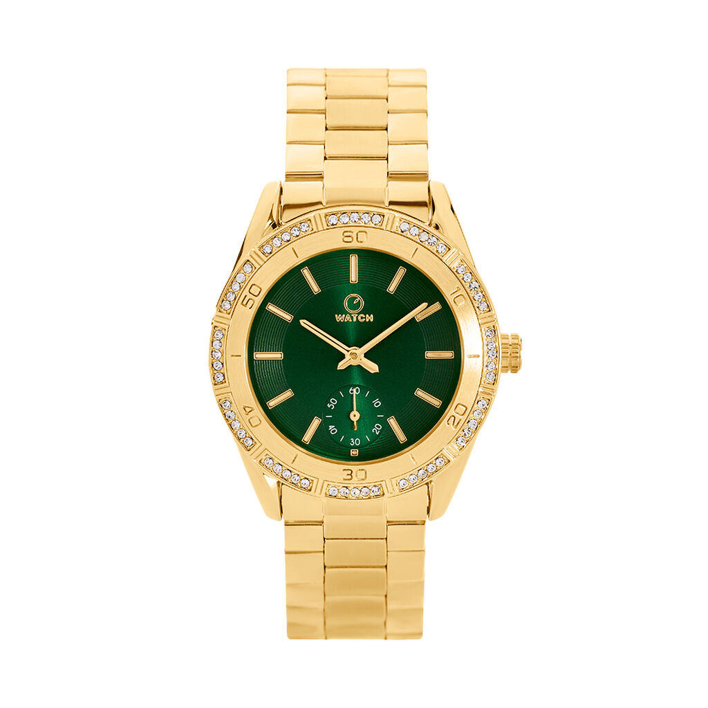 Montre O Watch Bright Vert - Montres Femme | Histoire d’Or