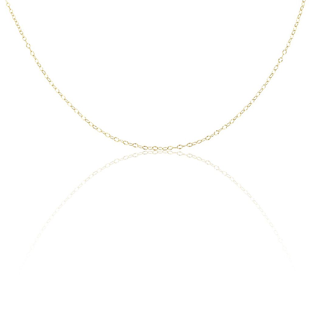 Chaine Or Jaune Pilea - Chaines Femme | Histoire d’Or
