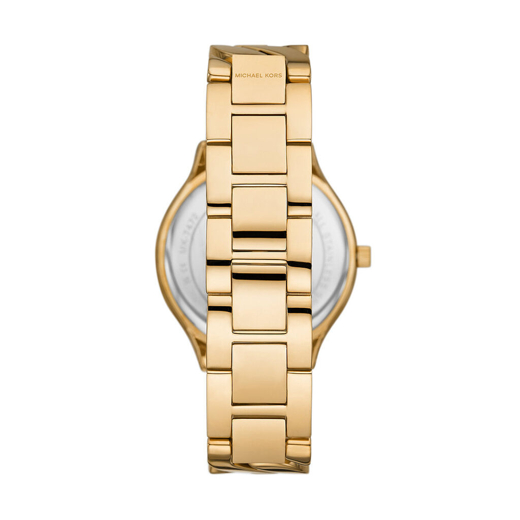 Montre Michael Kors Slim Runway Blanc - Montres Femme | Histoire d&rsquo;Or