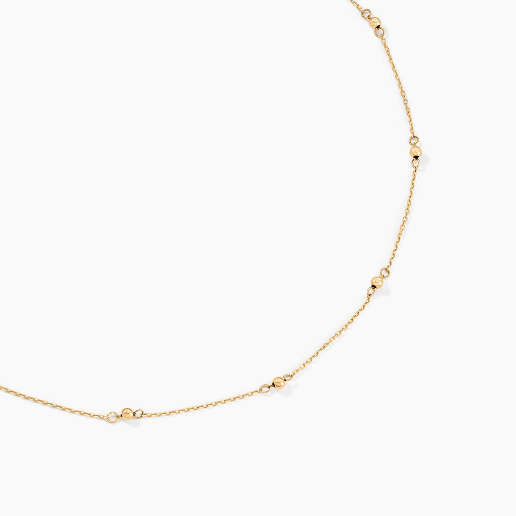 Collier Bookers Or Jaune - Colliers Femme | Histoire d’Or