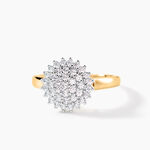 Bague Mireya Or Jaune Oxydes - Bagues avec pierre Femme | Histoire d&rsquo;Or