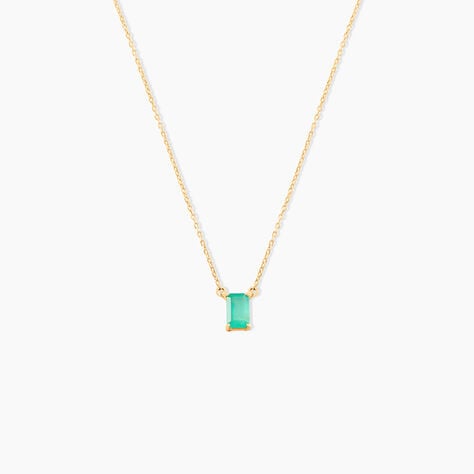 Collier Ethalyn Or Jaune Emeraude - Colliers Femme | Histoire d’Or