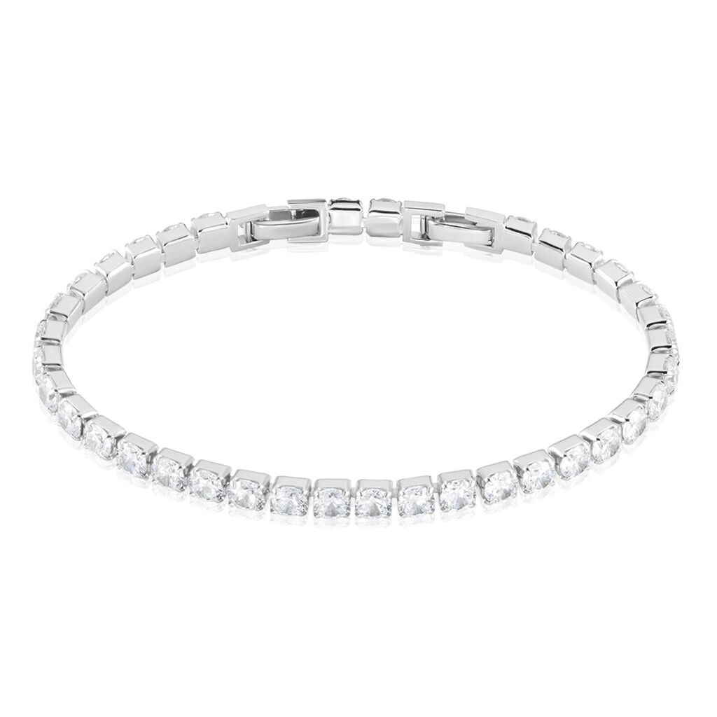 Bracelet Lou-anne Argent Blanc Oxyde De Zirconium Blanc - Bracelets Femme | Histoire d’Or