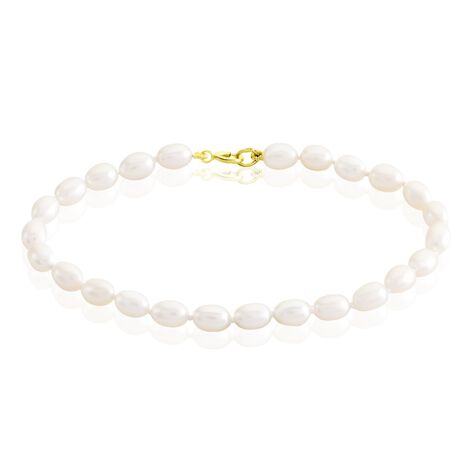 Bracelet Akoya Or Jaune Perle De Culture D'akoya - Bracelets Femme | Histoire d’Or