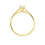 Bague Solitaire One Or Jaune Diamant - Bagues solitaires Femme | Histoire d&rsquo;Or