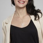 Collier Aliza Argent Blanc - Colliers fantaisie Femme | Histoire d&rsquo;Or