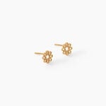 Boucles D'Oreilles Puces Tianna Plaqu&eacute; Or Jaune - Boucles d'oreilles fantaisie Femme | Histoire d&rsquo;Or
