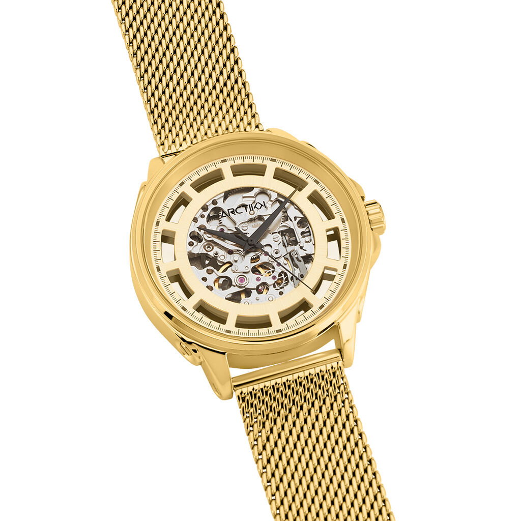 Montre Arctik Solstice Doré - Montres Homme | Histoire d’Or
