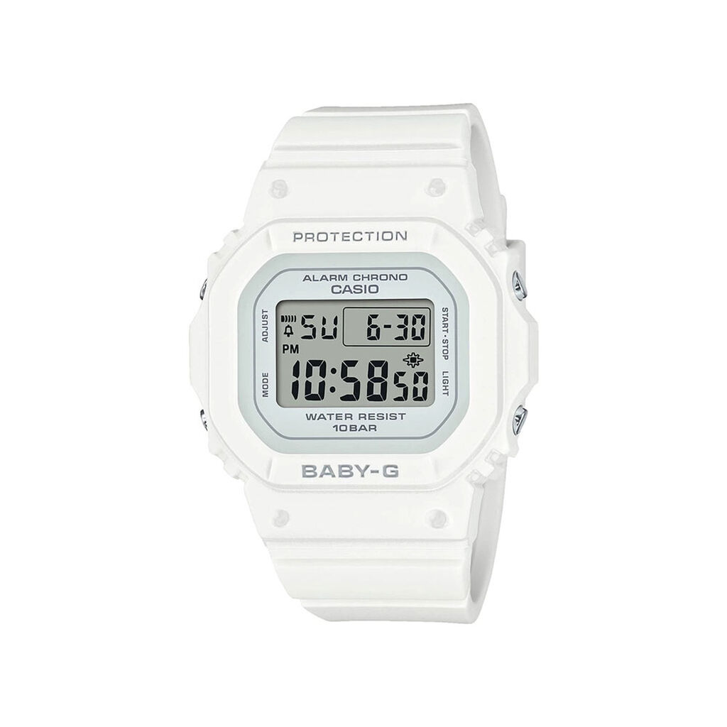 montre casio blanche