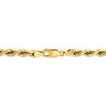Bracelet Cordelia Maille Corde Et Venitienne Or Bicolore - Bracelets cha&icirc;ne Femme | Histoire d&rsquo;Or