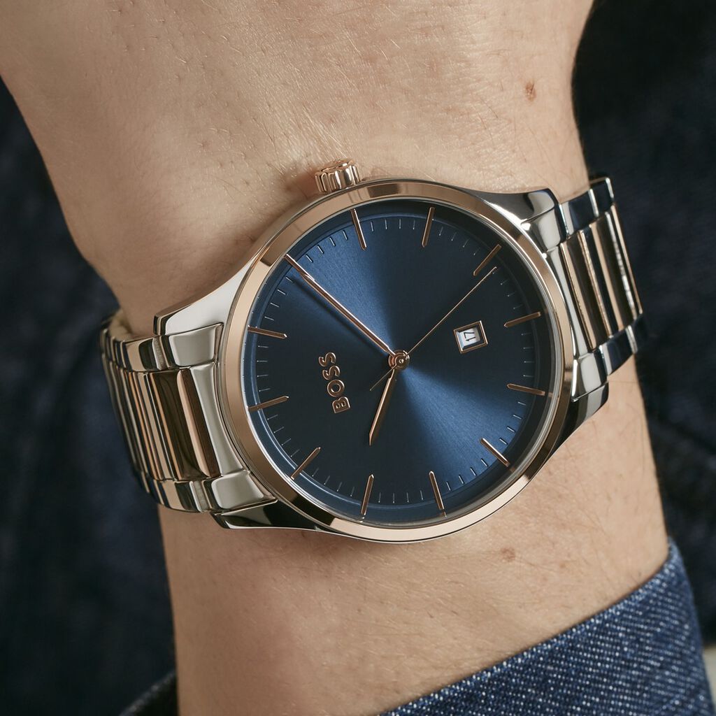 Montre Boss Reason Bleu - Montres Homme | Histoire d’Or