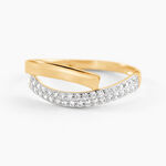 Bague Vero Or Jaune Oxyde De Zirconium - Bagues avec pierre Femme | Histoire d&rsquo;Or