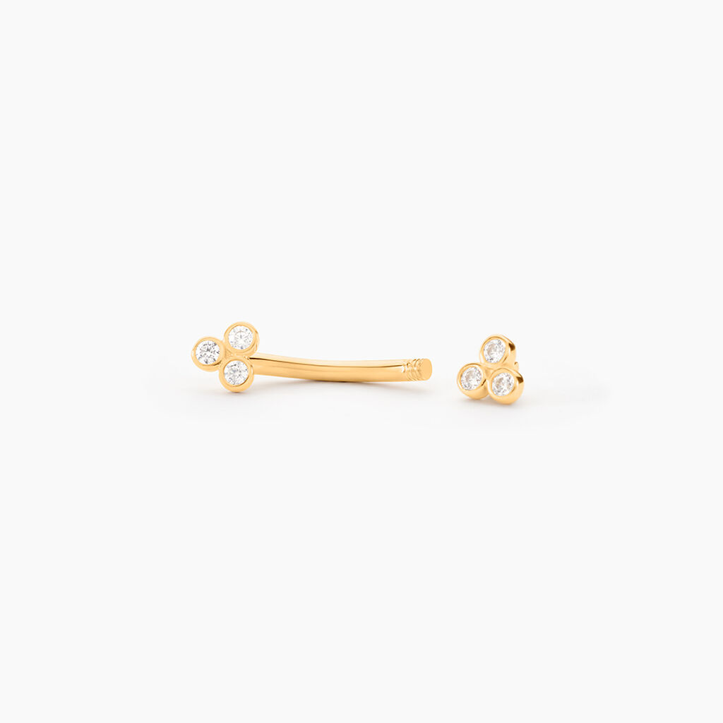 Piercing Brigid Or Jaune Oxyde De Zirconium - Bijoux Femme | Histoire d&rsquo;Or