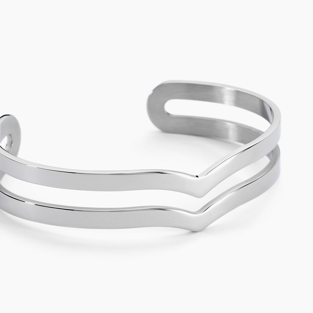 Bracelet Wilna Acier Blanc - Bracelets Femme | Histoire d&rsquo;Or