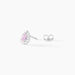 Boucles D'oreilles Puces Argent Blanc Tania Oxydes De Zirconium - Boucles d'oreilles fantaisie Femme | Histoire d’Or