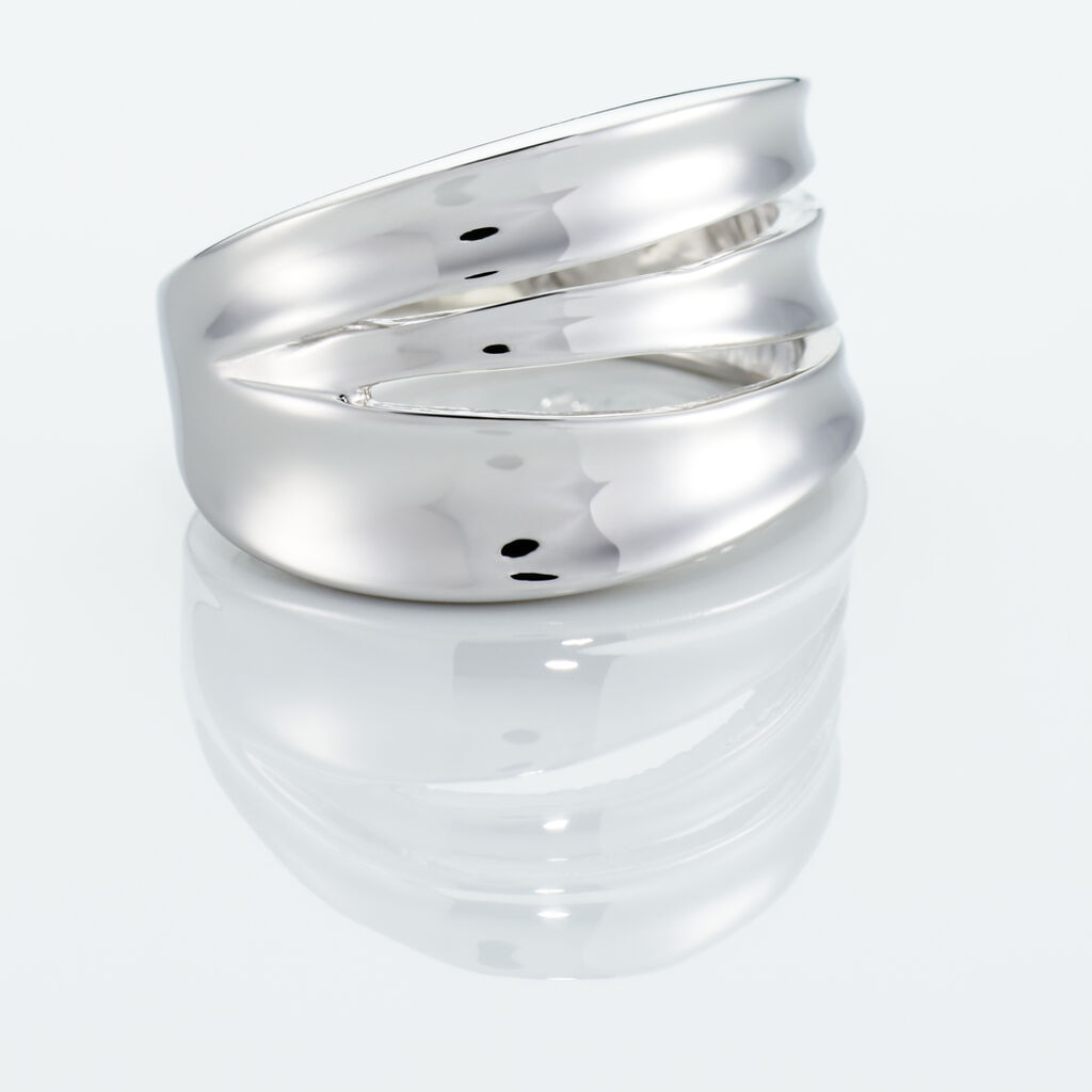 Bague Edwyna Argent Blanc - Bagues fantaisie Femme | Histoire d&rsquo;Or