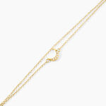 Bracelet Aurore Acier Dor&eacute; Oxyde De Zirconium - Bracelets Femme | Histoire d&rsquo;Or