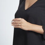 Solitaire Or Blanc Laurian Oxyde De Zirconium Blanc - Bagues solitaires Femme | Histoire d&rsquo;Or