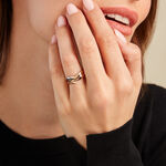 Alliance Entrelacee Ruban Plat Or Tricolore - Alliances Unisex | Histoire d&rsquo;Or