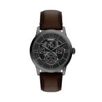 Montre Fossil Bic Tic Tourbillon Gris - F&ecirc;te des p&egrave;res Homme | Histoire d&rsquo;Or