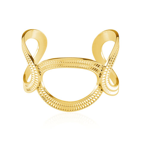 Bracelet Jonc Agostino Acier Jaune - Bracelets Femme | Histoire d’Or