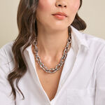 Collier Meghane Acier Blanc - Colliers fantaisie Femme | Histoire d&rsquo;Or