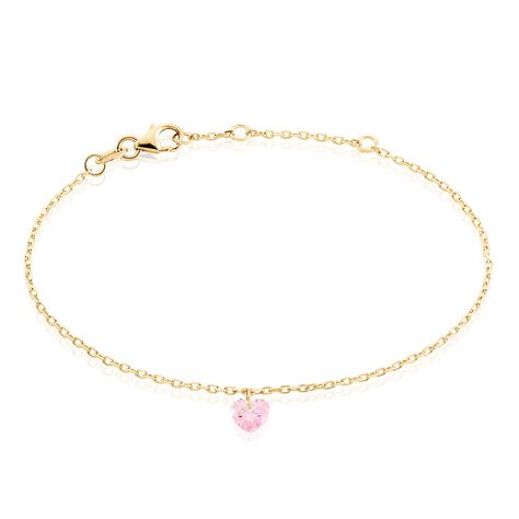 Bracelet Crush Plaqué Or Jaune Oxyde De Zirconium - Bracelets Femme | Histoire d’Or