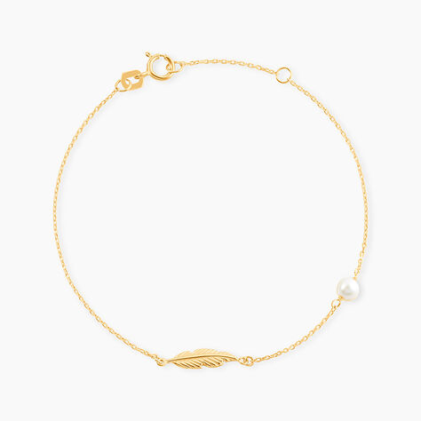 Bracelet Juditte Or Jaune Perle De Culture - Bracelets Femme | Histoire d&rsquo;Or