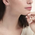 Cr&eacute;ole Unitaire Callistea 5 Plaqu&eacute; Or Jaune Oxyde De Zirconium - Boucles d'oreilles cr&eacute;oles Femme | Histoire d&rsquo;Or