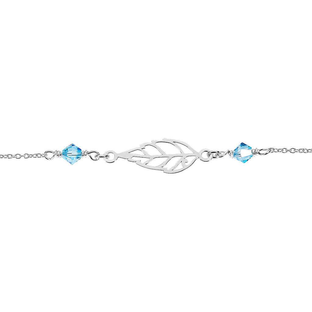 Bracelet Argent Blanc Angelika Pierres Synthetiques - Bracelets Femme | Histoire d’Or